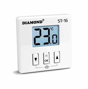czujnik temperatury ST-16 z możliwością nastawy DIAMOND, bezprzewodowy.