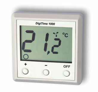 Dobowy regulator temperatury DigiTime 1000i z czujnikiem pomieszczenia (nie zawiera baterii).
