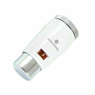 Głowica termostatyczna SCHLOSSER Brilant Mini biała